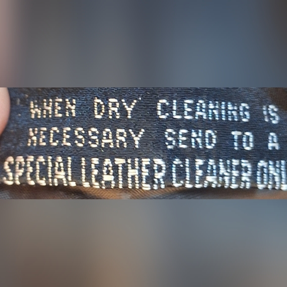 WILSONS LEATHER "Maxima" Dark Brown Leather Jacket - Picture 8 of 8